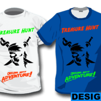 Treasure Hunt t-shirt for sale