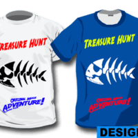 Treasure Hunt Fish design