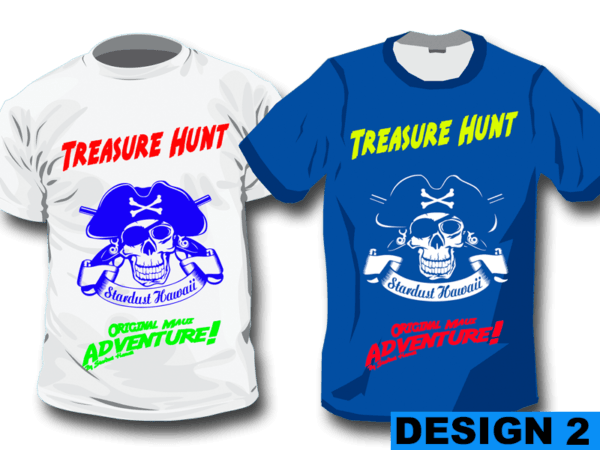 Treasure Hunt w pirate hat