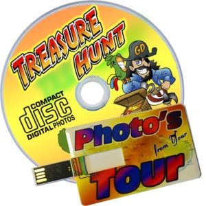 Photos from your tour on CD or USB